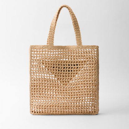 PRADA CROCHET TOTE BAG