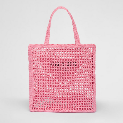 PRADA CROCHET TOTE BAG